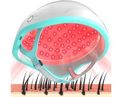 Lifero Laser Haargroei Helm - Laser Helm Tegen Haaruitval - Rood Licht Therapie - Laserhelm Mannen en Vrouwen - Red Light Therapy