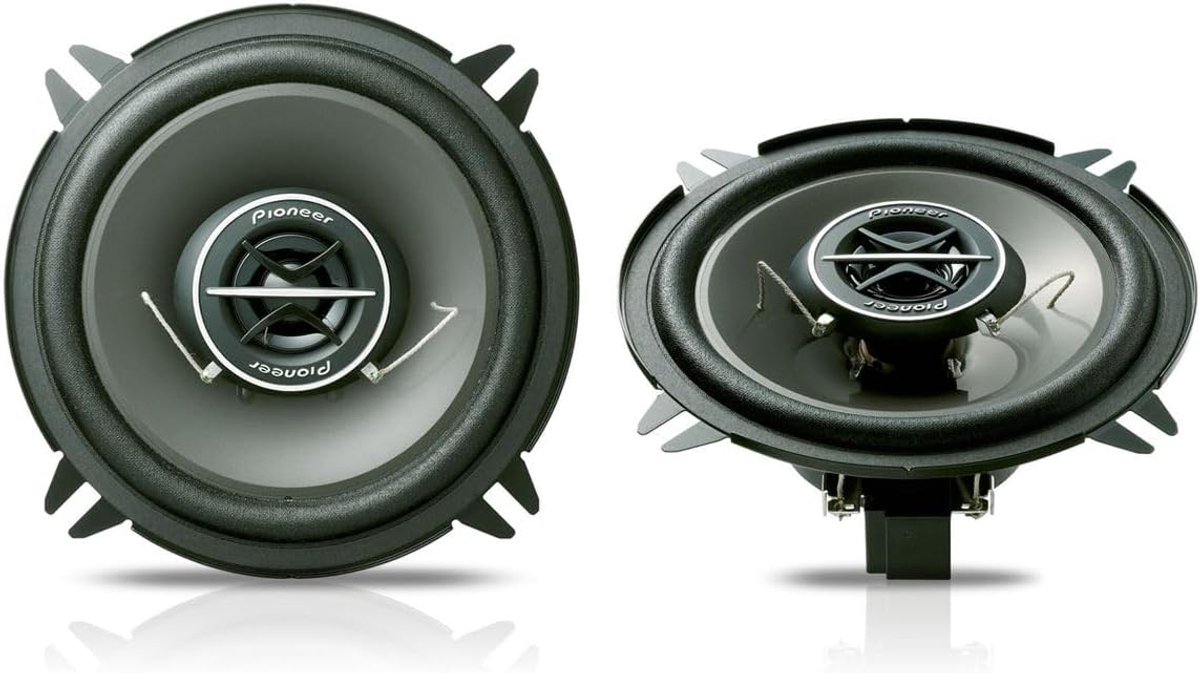 Autoluidsprekers - 2-Wegs Speakers - Auto Audio - Specifieke Connectoren - 13cm Woofer - Zwart