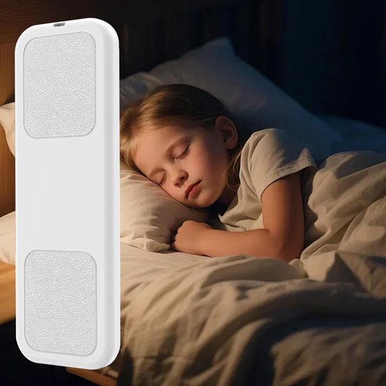 Kussenluidspreker - Onderste Kussen Speaker - Rustig Slapen - Botgeleiding Technologie - 12.6 x 4.3 cm - Wit — afbeelding 4