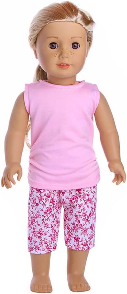 Poppenkleding Set - Poppenkleding Accessoires - Poppen Aankleden - Voor Grote Poppen - 43-46 cm — afbeelding 4