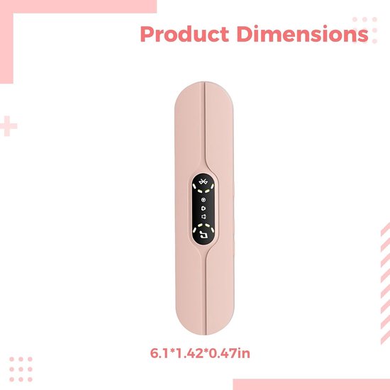 Witte Ruis Luidspreker - Slaap Geluidsmachine - Onder Kussen - Beengeleiding Technologie - 61 Inch - Roze — afbeelding 3