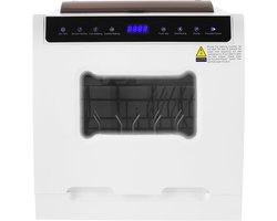 Tafelmodel Vaatwasser - Compacte Afwasser - Snel Schoon Maken - 6 Programma's Touch Bediening