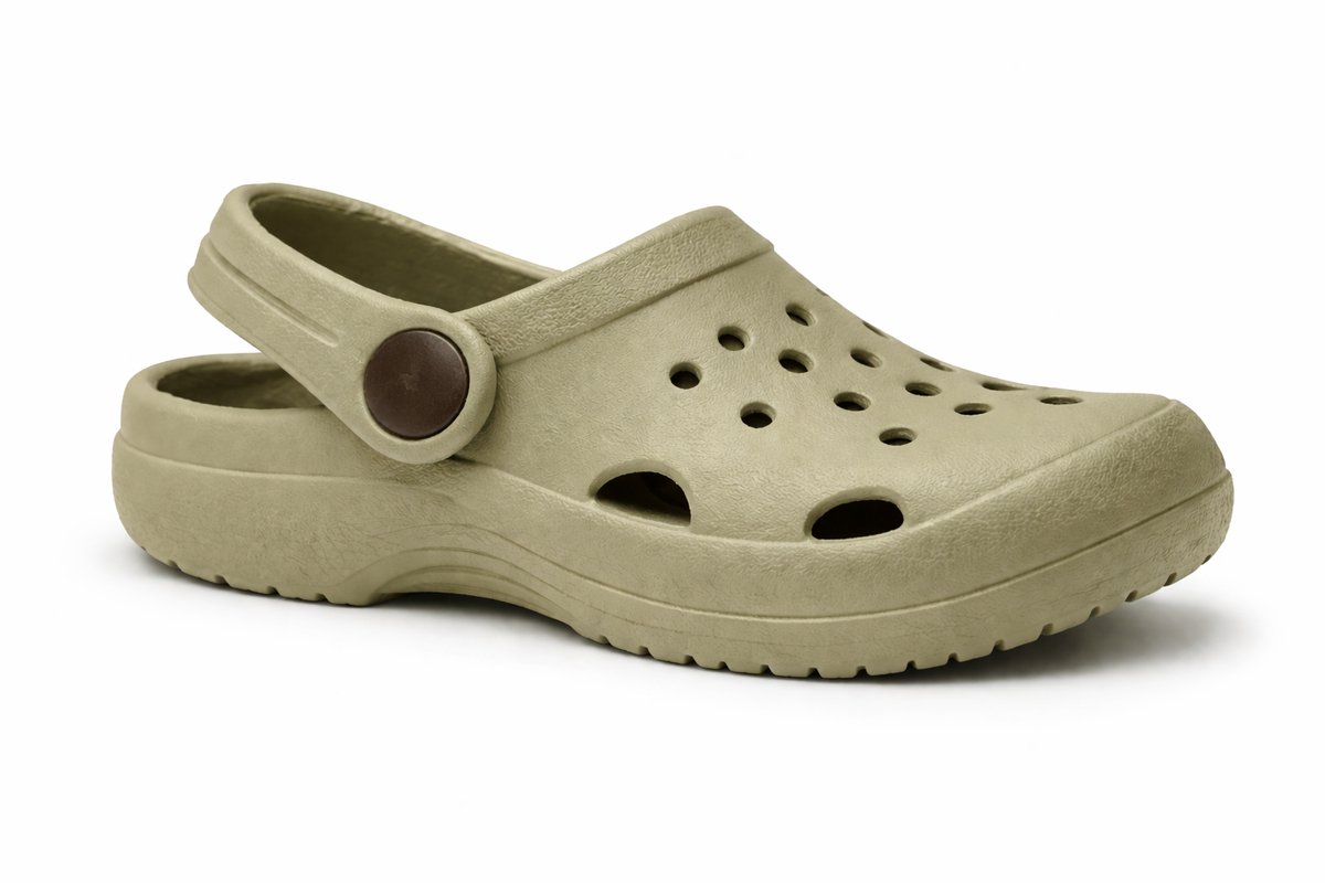 Kinderen klompen | Tuinklompen Peuter & Kleuters Diversen Kleuren Kinderclogs | Kinderslippers | Tuinschoenen kids | Waterschoenen, badslippers kinderen | Camping & strandschoenen kind | EVA lichtgewicht | Meisjes & jongens clogs | Khaki | Maat 27/28