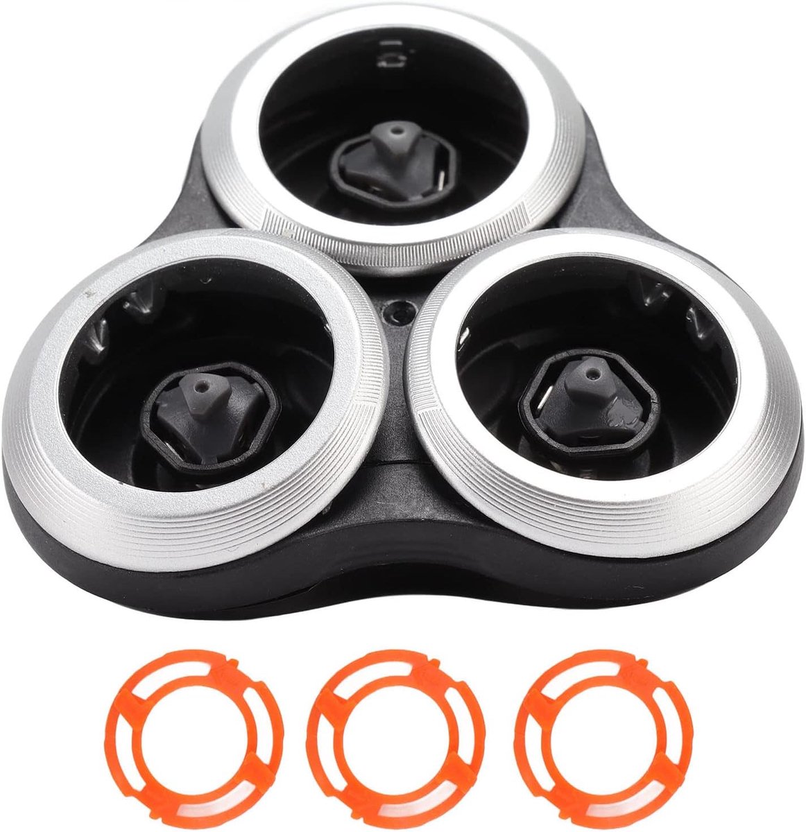 Scheerhoofden Vervangen - Scheerkoppen Set - Comfortabel Scheren - Directe Compatibiliteit - 3 Stuks