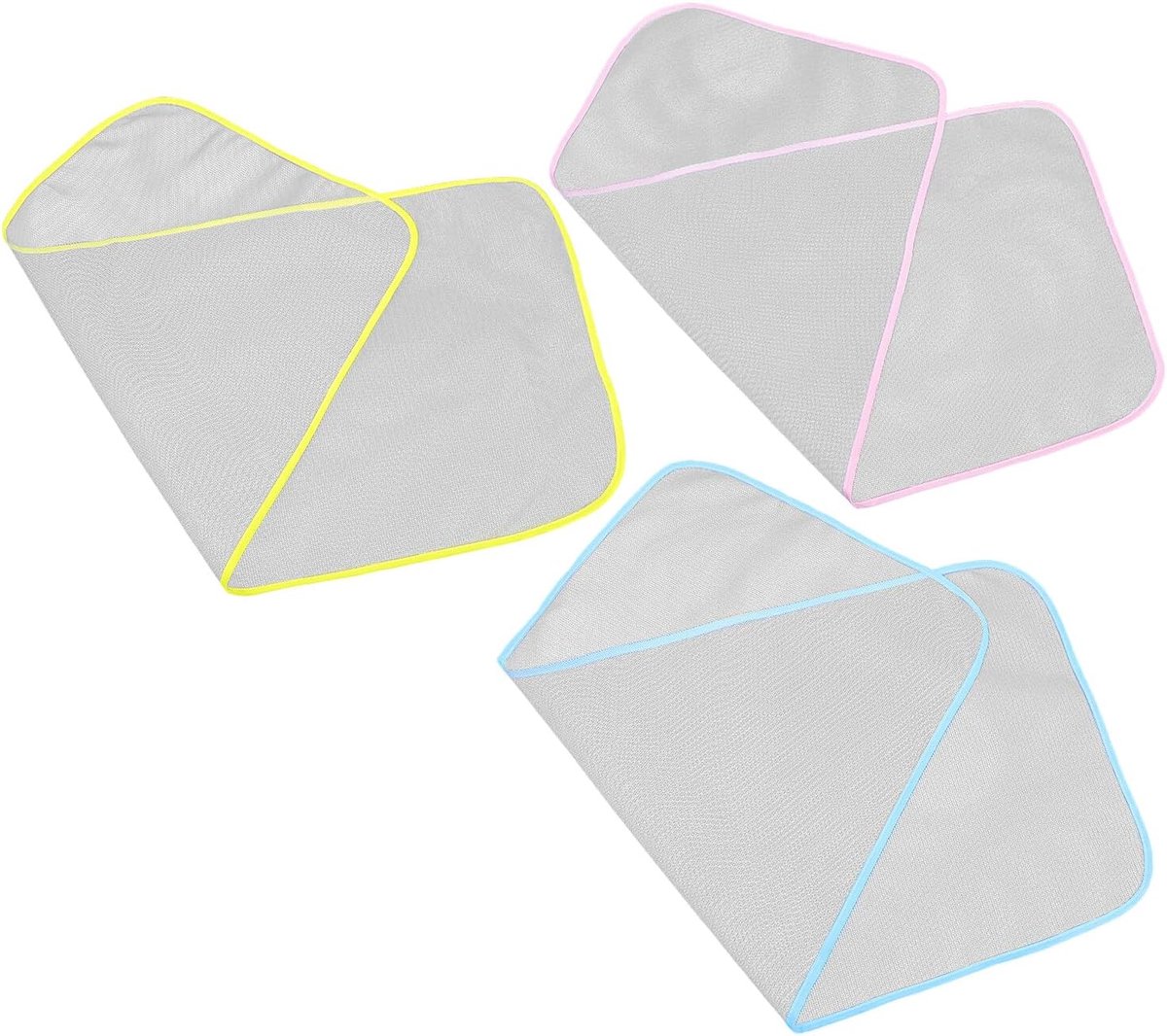 Strijkdoek Mesh - Hittebestendige Mat - Kleding Beschermen - Ademend Polyestergaas - 90 x 40.5 cm - Roze