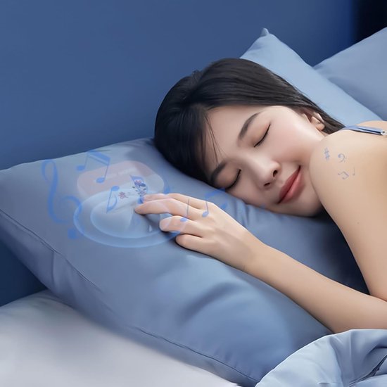 Slaapkussen Luidspreker - Onder Kussen Geluid - Bed Meditatie - Ultr dun bone conduction — afbeelding 3