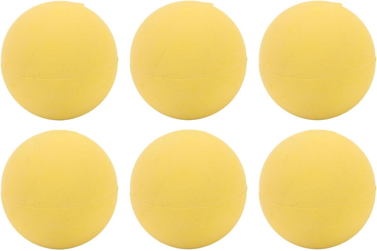 Massagebal Set - Trainingsballen Elastisch - Spierontspanning Training - Zachte PVC Textuur - 6 Stuks