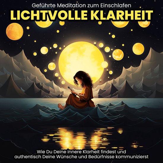 Lichtvolle Klarheit: Geführte Meditation zum Einschlafen - cover