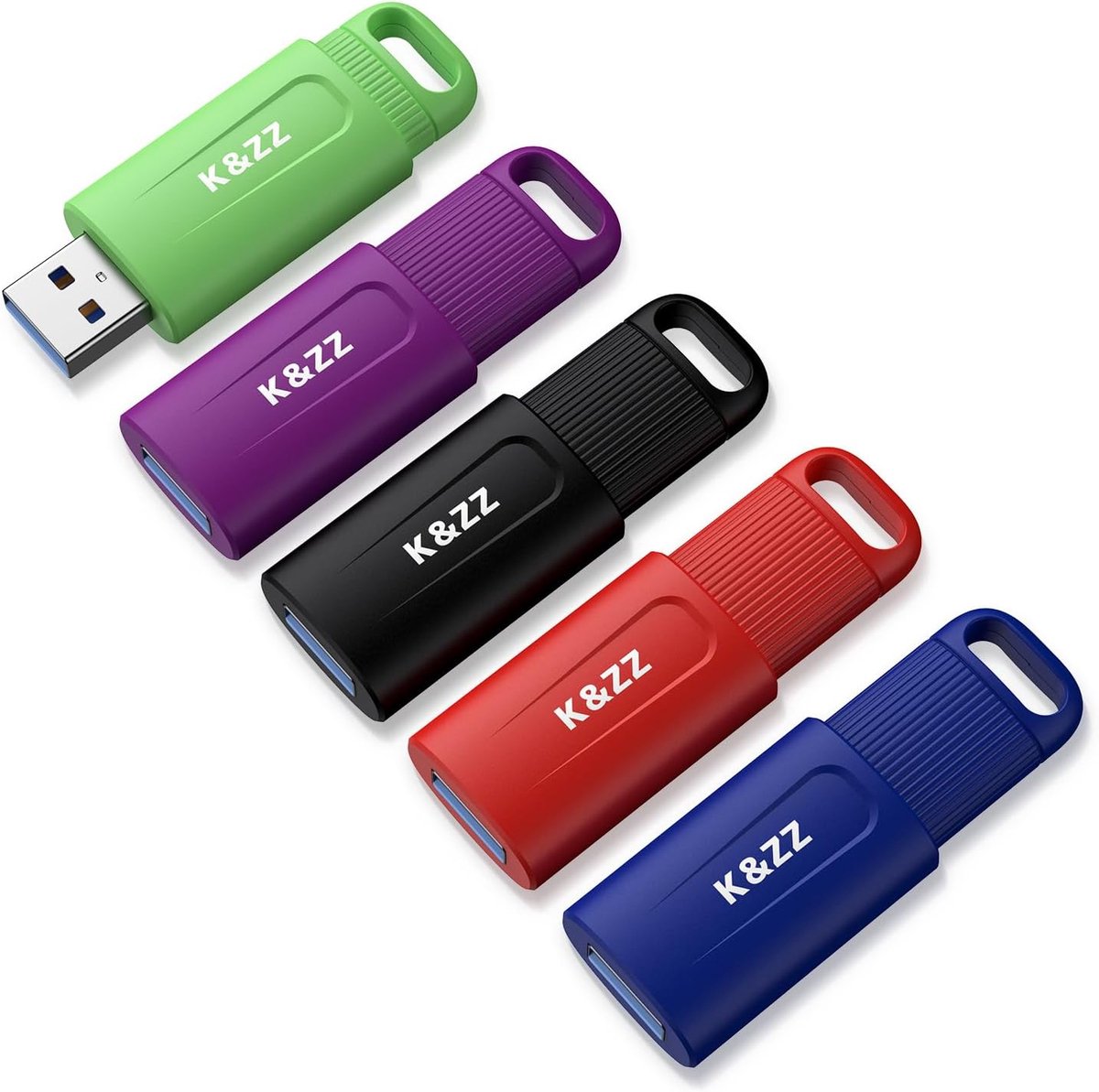 USB Flash Drives - Geheugensticks Multipack - Data Opslag & Transfer - Intrekbaar Ontwerp USB 3.0 - 32 GB