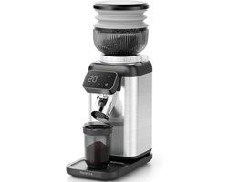 Elektrische Koffiemolen - Bonenmaler - Verse Koffie - Afneembare Houder - 150 Gram Capaciteit - Zilverkleurig