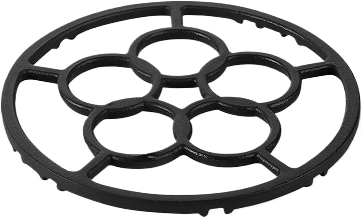 Wok Ring - Panhouder - Stabiel Koken - Vijf-ring Ontwerp - 18.3 cm Diameter