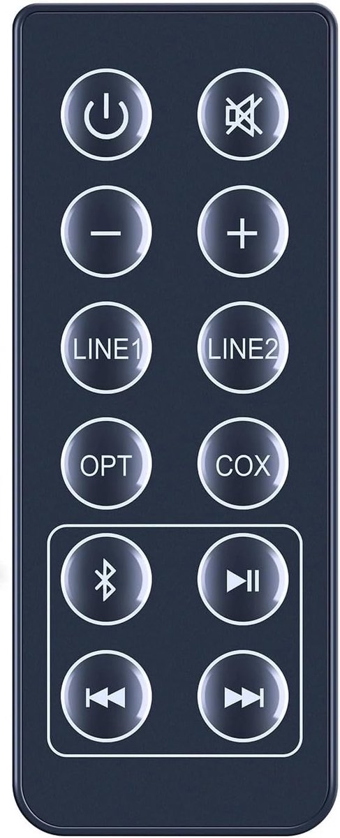 Afstandsbediening - Remote Control - Audio Bediening - IR Draadloze Communicatie - 50 gram