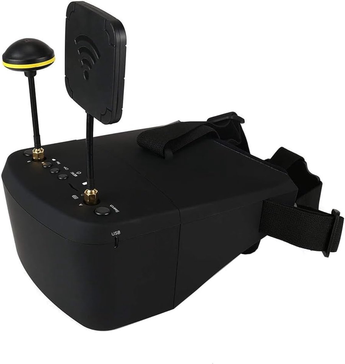 FPV Bril - Video Headset - Drone Vliegen - Ingebouwde DVR - 5 Inch Scherm