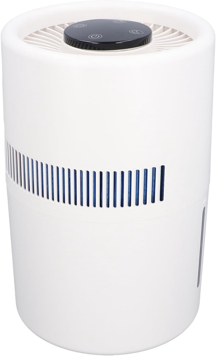 Luchtreiniger Luchtbevochtiger - 2-in-1 Apparaat - Frisse Lucht Creëren - Stil Werking 4L Tank - 31x19x19 cm - Wit