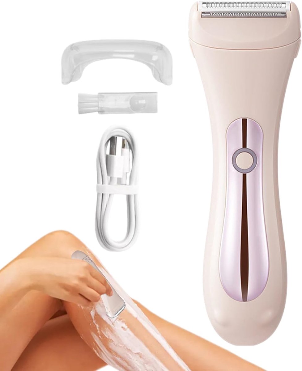 Elektrisch Scheerapparaat - Ontharingsapparaat Dames - Intieme Verzorging - Waterdicht Huidbeschermend - 5x16.8cm