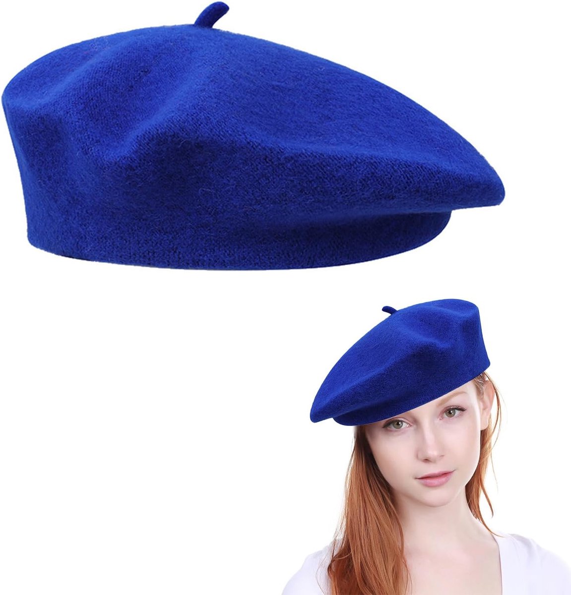 Dames Baret - Hoed Meisjes - Mode Accessoire - Ademend Materiaal - Dame