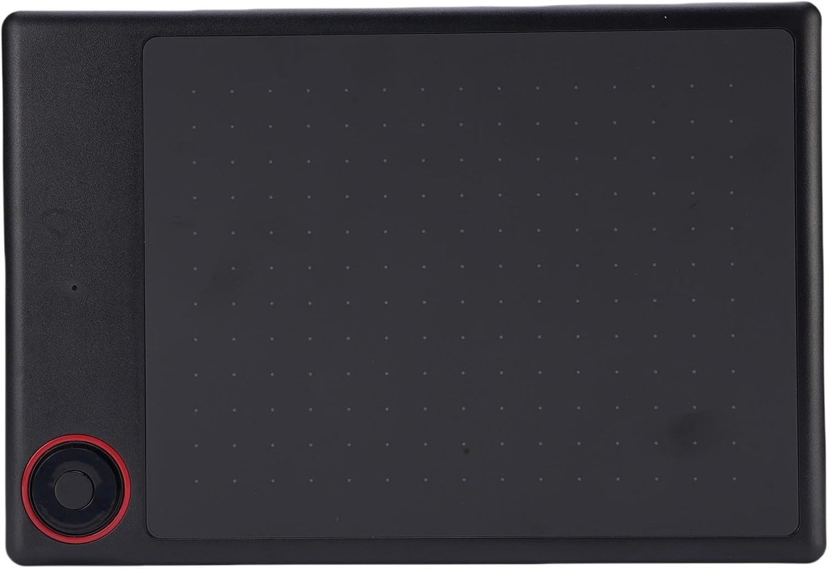 Tekentablet - Digitale Tekenplank - Digitaal Tekenen - Batterijloze Pen - 10x6 Inch - Zwart