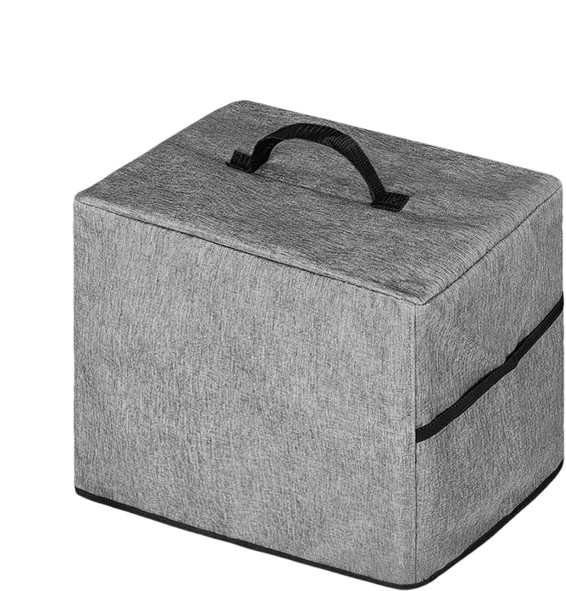 IJsblokjesmachine hoes Apparaatbeschermer Keuken organiseren Met opbergvakken 36x26.5x29 cm Grijs