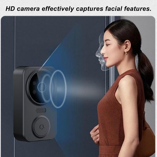 Video Intercom Systeem - Deurbel Camera - Veilige Toegang - HD Nachtzicht - 1080P Resolutie — afbeelding 4