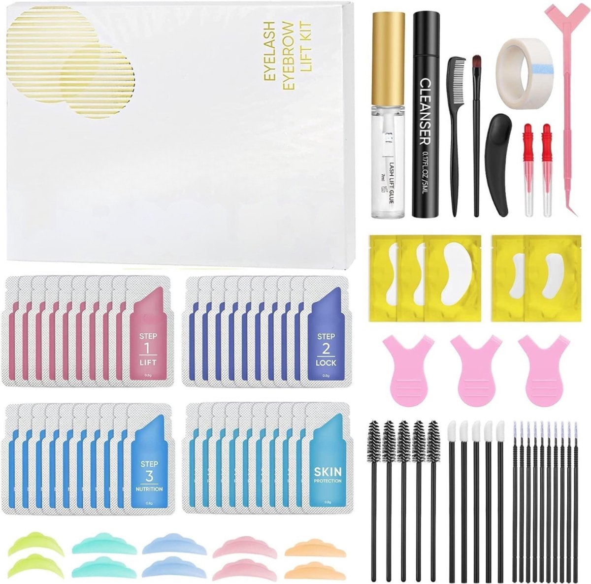 SVN® Wimperlifting set - Wimperlift - Wimpers - Wit - 18cm x 15cm x 3cm ; 220 g