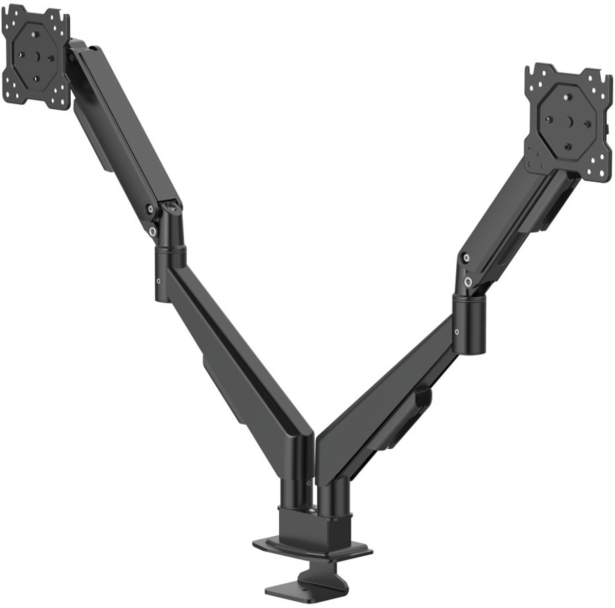 Hama Monitorarm - 2 monitoren - met gasveer - Zwart