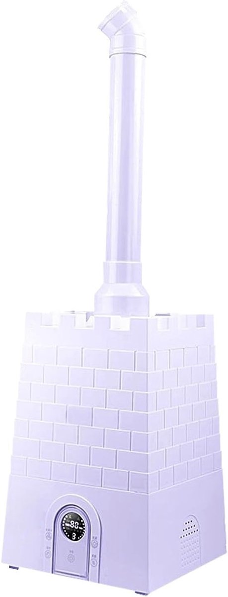 Luchtbevochtiger 8.8L - Ultrasone Vernevelaar - Constante Luchtvochtigheid - Groots Mistvolume - 80cm Hoog - Wit