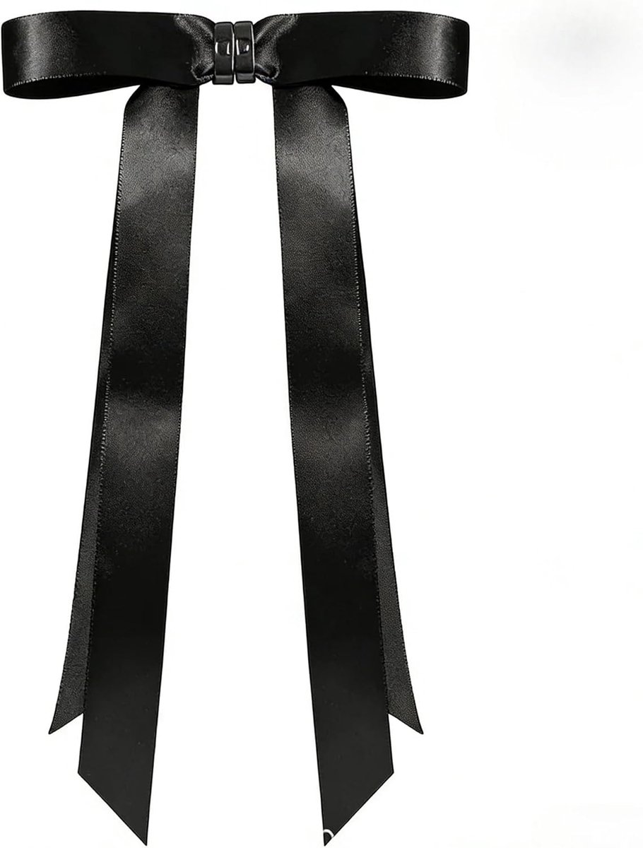 Magnetische haarstrik - Metalen haarclip - Haarstyling - Slimme sluiting - Eén maat - Zwart