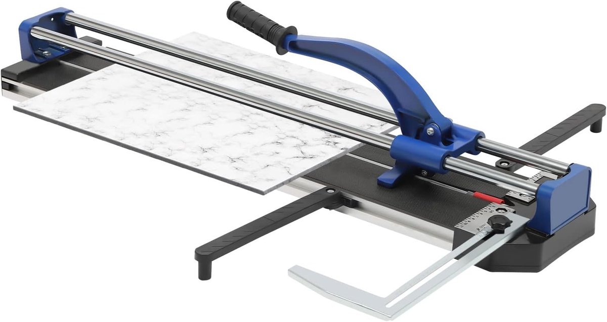 Handmatige Tegelsnijder - Tegelsnijmachine Tegelsnijgereedschap - Precisie Snijden - Infrarood Positionering - Max 15mm Dikte - Blauw