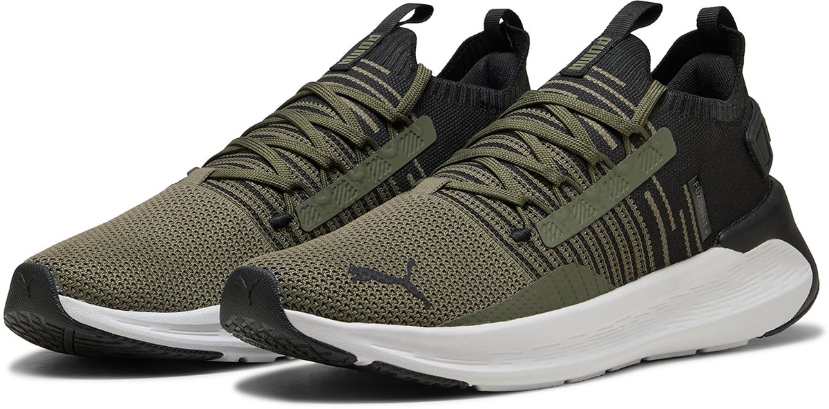 Puma Softride Symmetry Fuzion herensneakers sportschoenen 310127 18 Green bont