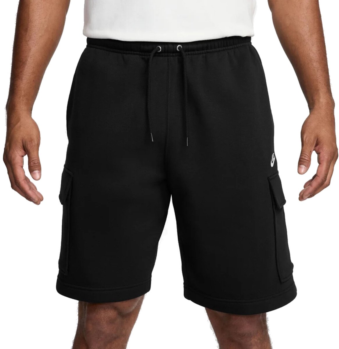 Nike Club Heren Cargo Short Fn3525-010 Kleur Zwart