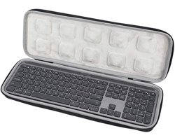Geschikt voor Protective Case for Logitech MX Keys, Wireless Keyboard Storage Case, Travel Case, Anti-Deformation, Scratch Resistant, Computer Accessories