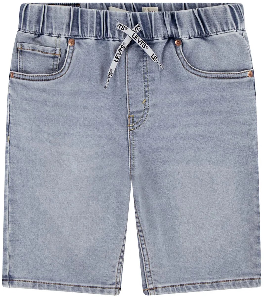 Levi´s ® Kids Skinny Fit Dobby Korte Broek 8 Years Jongens Blauw