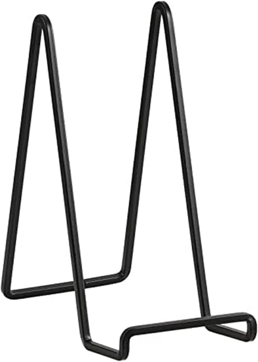 Zwarte Metalen Standaard voor Borden, Foto's en Kunstwerken 20,5 cm