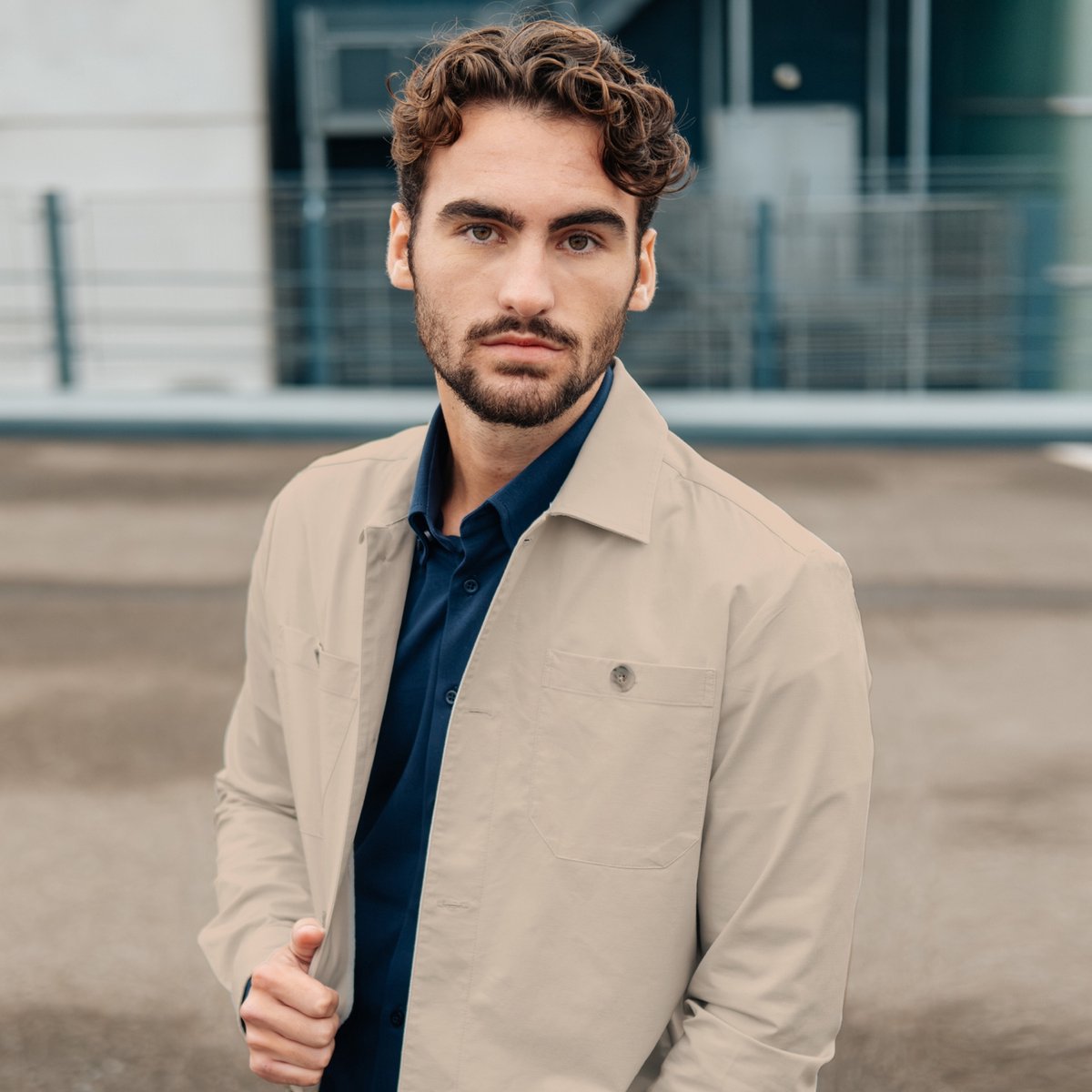 Ledûb overshirt beige