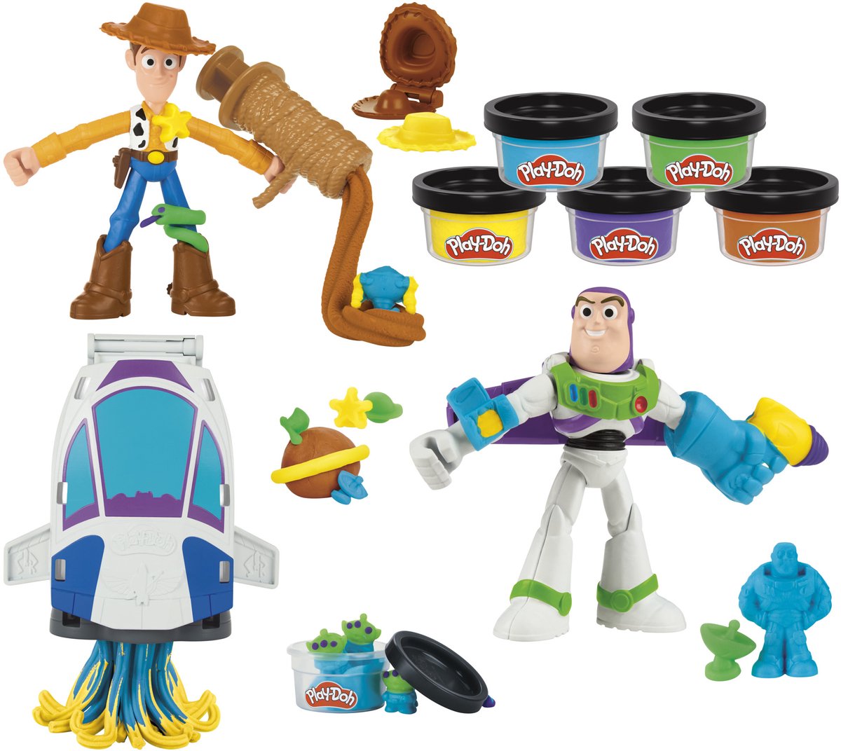 Play-Doh Toy Story Space Creations - Speelset — cadeau in Spellen & Speelgoed - foto 5