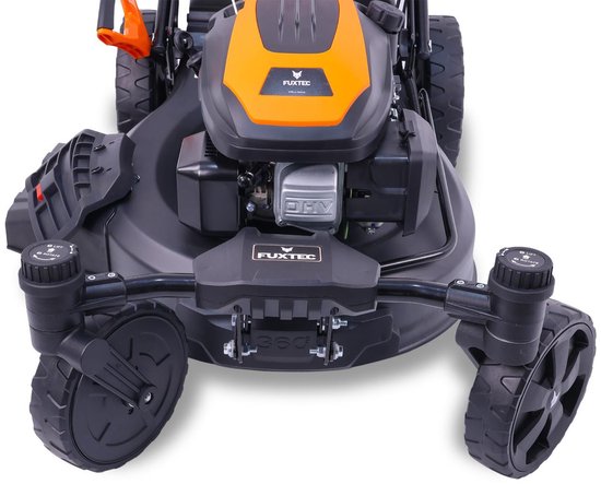 FUXTEC Grasmaaier Benzine - 51cm - 4-takt - 170cc - zelfrijdend / zelftrekkend /achterwielaandrijving - Mulchfunctie - Opvangbak 60L - FX-RM5170agile van FUXTEC — afbeelding 4