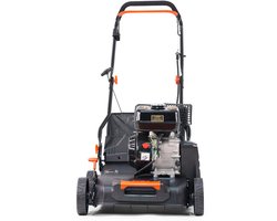 FUXTEC Benzine Verticuteermachine FX-BV240ECO – 4-Takt Motor 4,1 kW (212cc) – 400 mm Werkbreedte – 15 Messen – Centrale Diepte-instelling -15 tot +5 mm – 40L Opvangbak