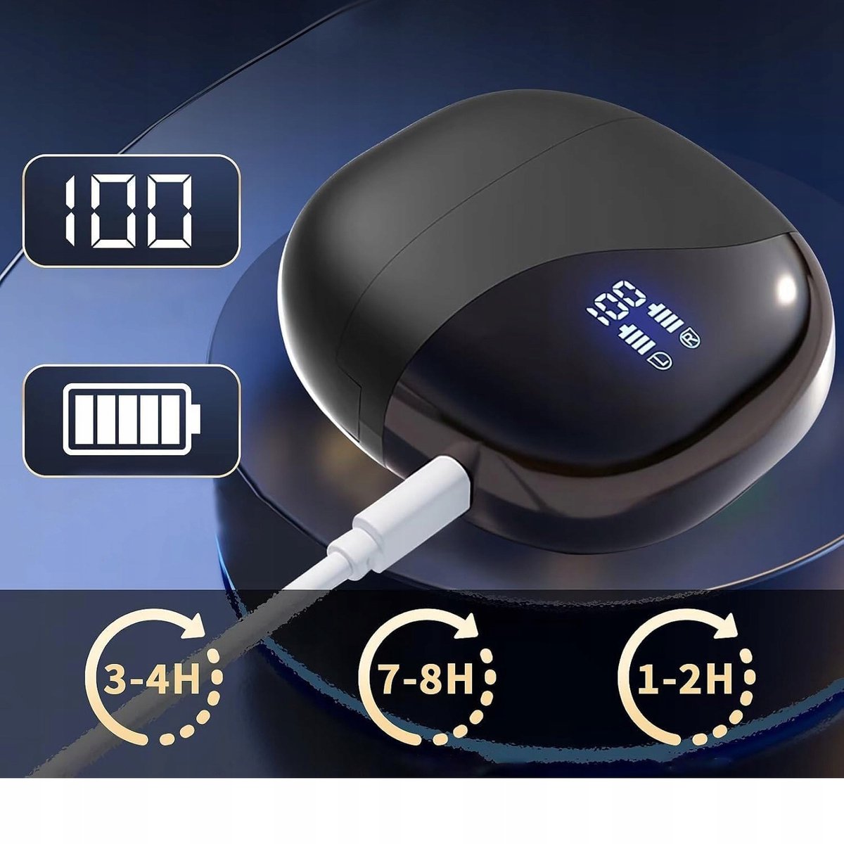 Vertalingskoptelefoon AI Draadloze Oortjes met 139 Talen - afbeelding 2