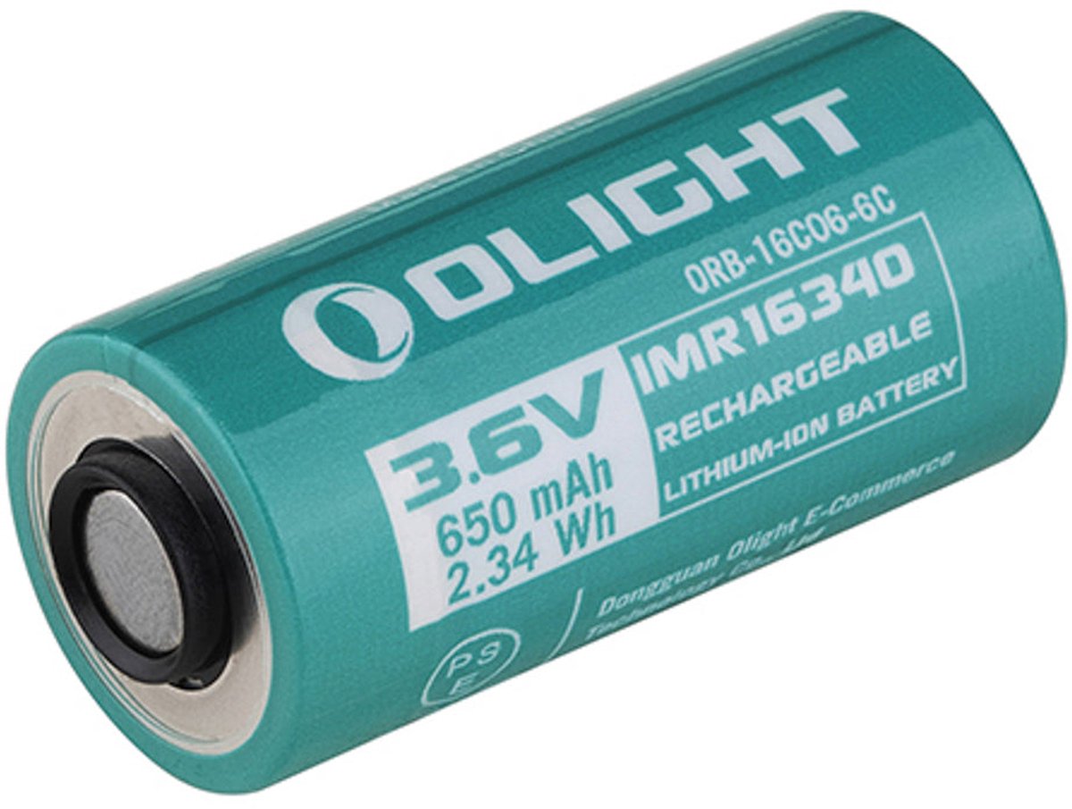 Olight IMR16340 650mAh 3.6V Accu