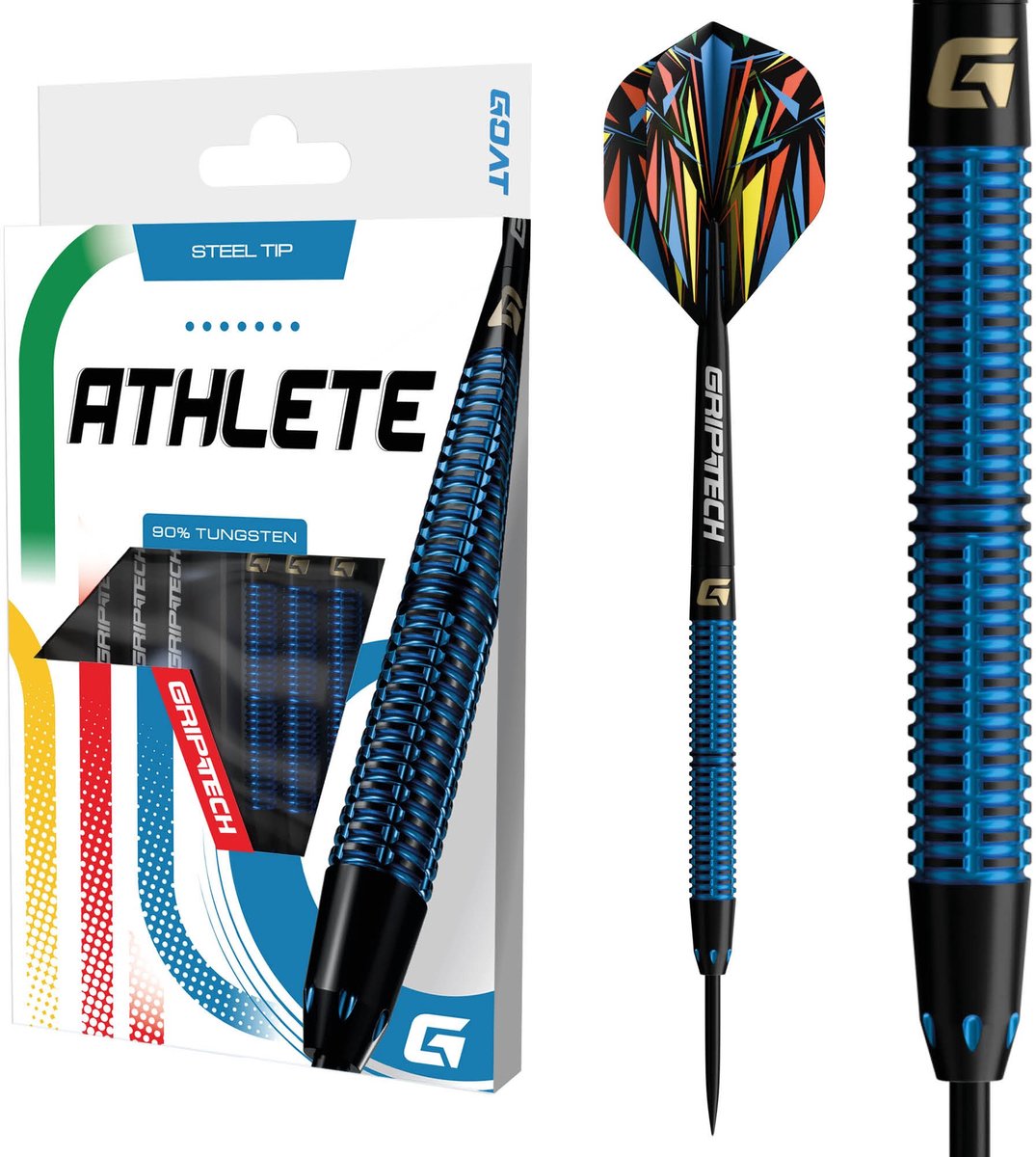 GOAT Athlete Blue 90% - Dartpijlen