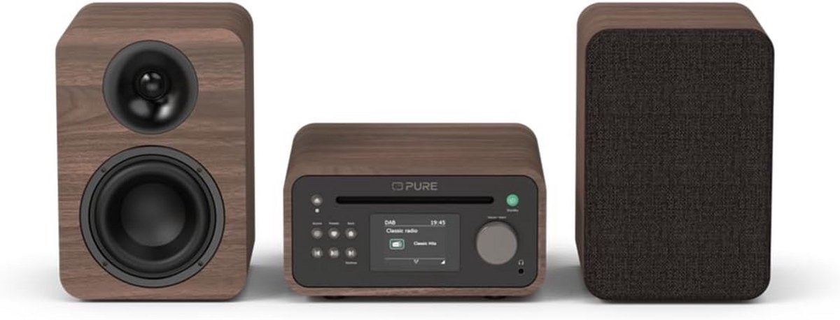 Compacte Stereo Set met DAB+ CD Bluetooth en USB Aansluiting