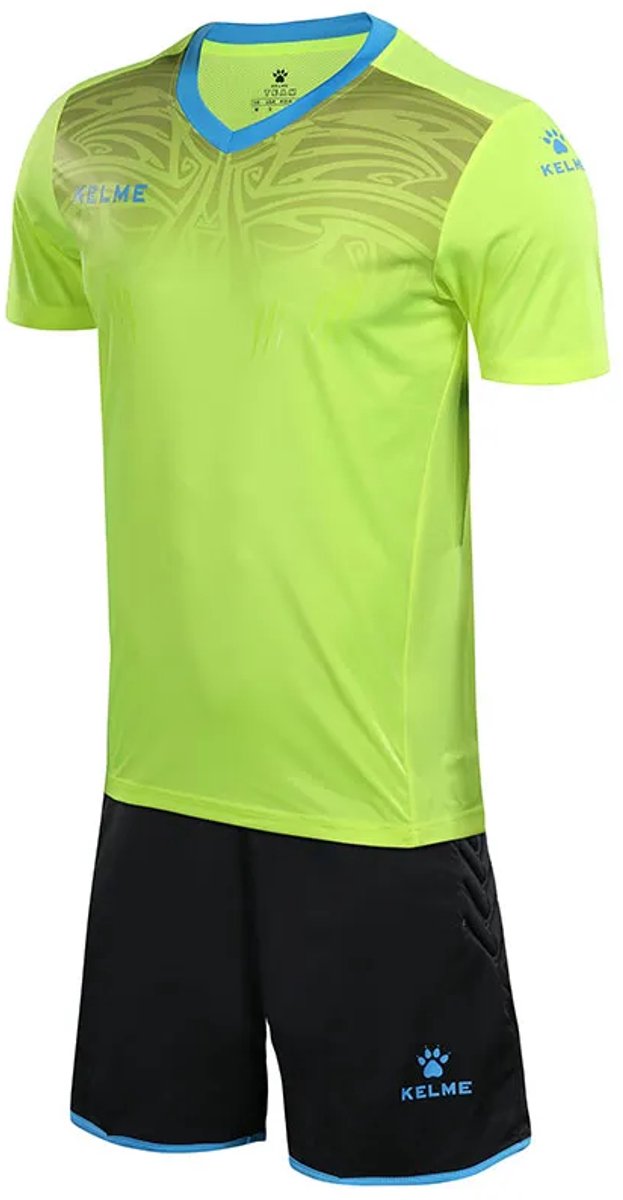 Kelme Zamora Set Geel,Zwart 8 Years Jongens,Meisjes