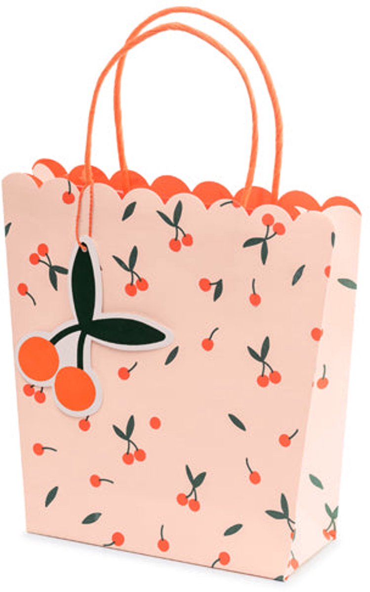 Cadeautasje Cherries - 22 x 23 x 8 cm