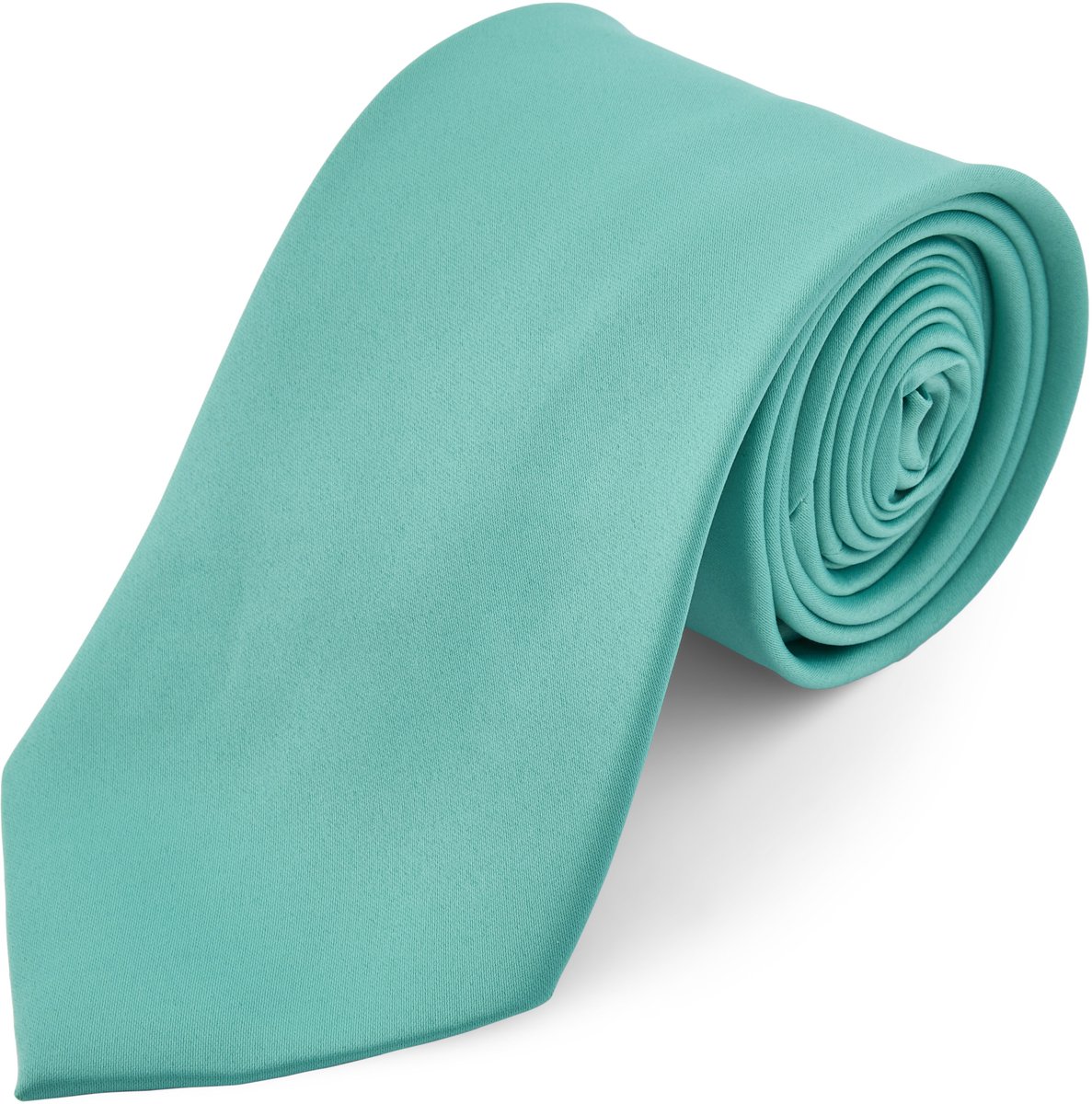 Turquoise Basic Stropdas van 8 cm