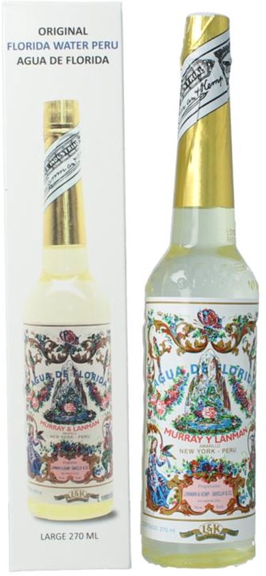 LARGE Florida Water / AGUA DE FLORIDA original Peru 270 ml | bol