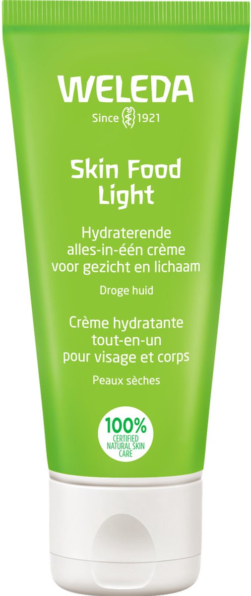 Bol.com WELEDA Skin Food Light - Voedende Crème - Hydraterend - Lavendel & Sinaasappel - 75ml aanbieding