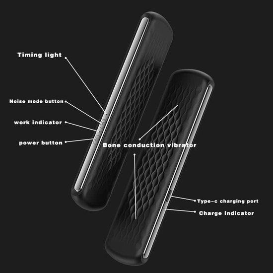 Kussenspeaker, Bluetooth-slaaphulpmiddel, uitgerust met 3D-surroundgeluid en witte ruis om de slaapkwaliteit te verbeteren - de perfecte metgezel voor een goede nachtrust - wit. van Dreamegg — afbeelding 4