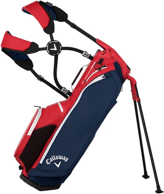 Callaway Fairway C Hyper Dry Standbag 2026 - Rouge Blanc Bleu