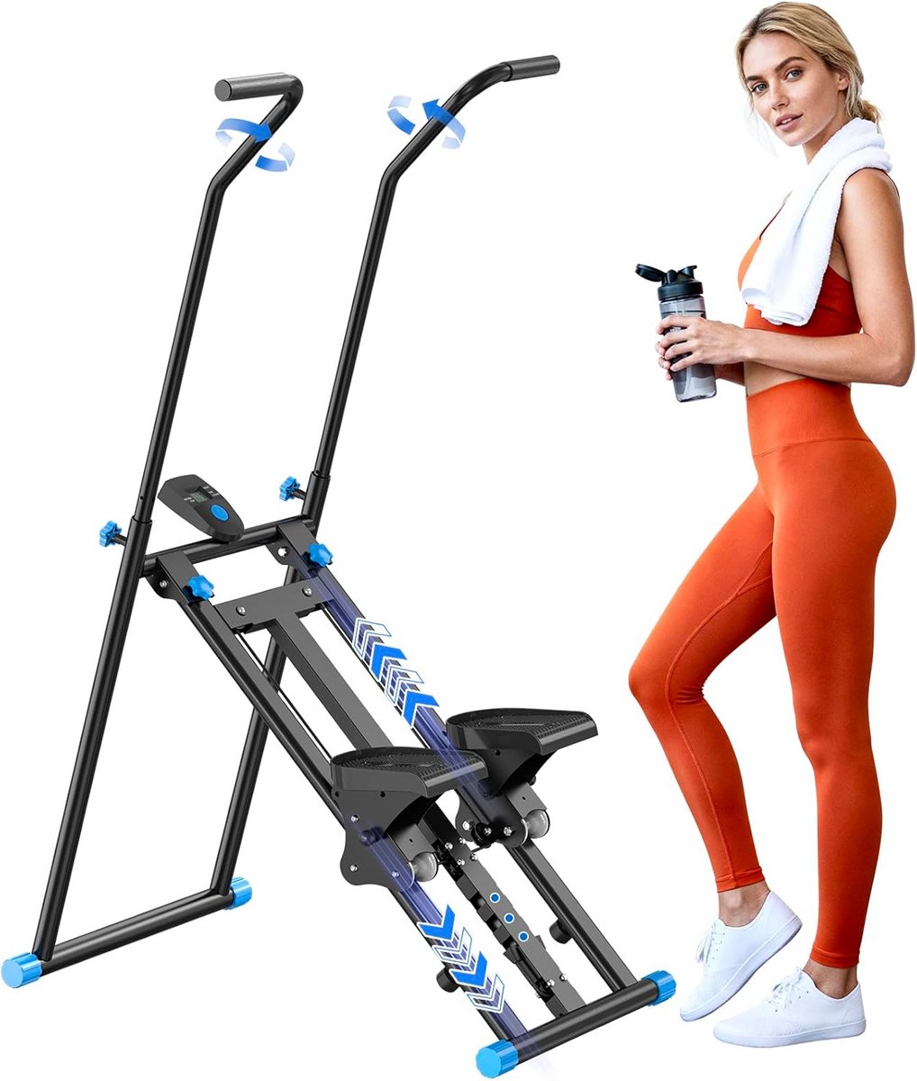 Inklapbare Trapklimmer voor Full-Body Home Gym Training