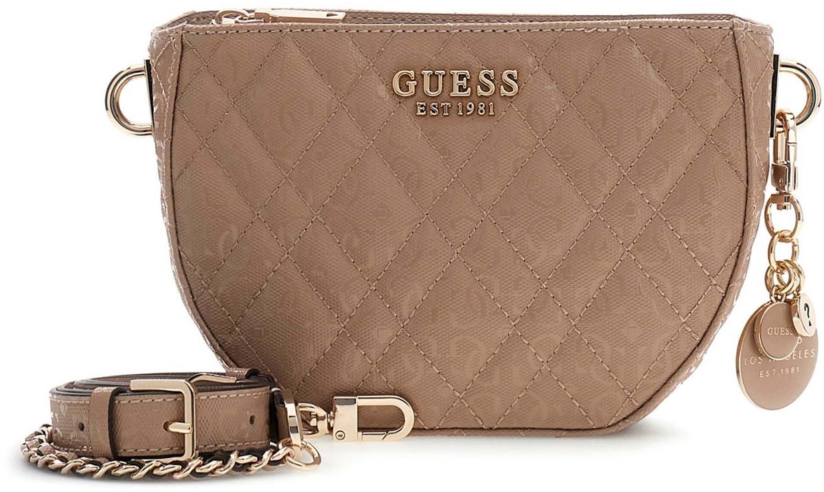 Guess Isemay Mini - Schoudertas (pale mocha)